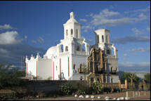The San Xavier Mission, Old Tuscon, Arizona